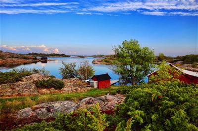 Ein eigenes Häuschen auf den Åland-Inseln